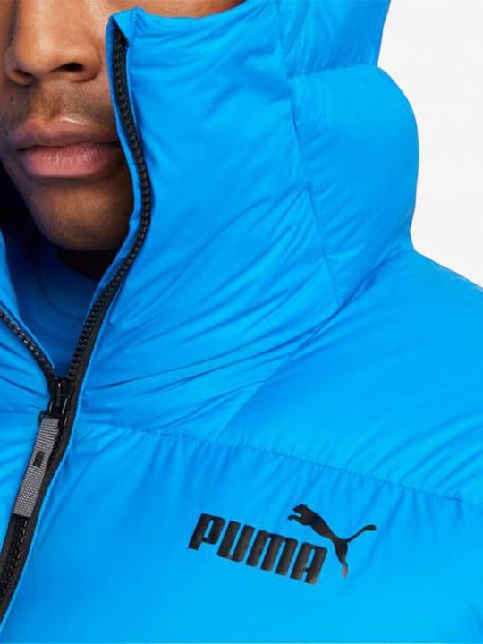 Якета Puffer Ветроустойчиво Син