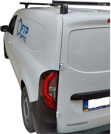 Nordrive Metallic Car Roof Bars for Renault Kangoo 2021+ Set with Roof Rack Legs MP RKANGOO 13