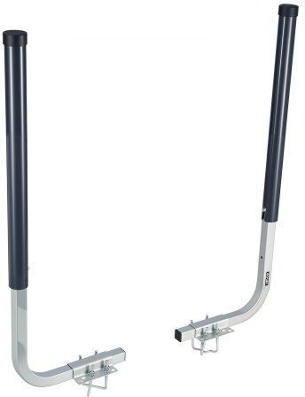 Boat Trailer Guides Vevor Guides Height 1016 Mm/1219 Mm 2 Pieces High Hardness Steel Adjustable Guides Pvc Tubes Ski Boats Compact Fishing Boats Small Sailboats