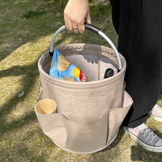 Alista Home Coș Picnic 28x28cm În Culoare Verde