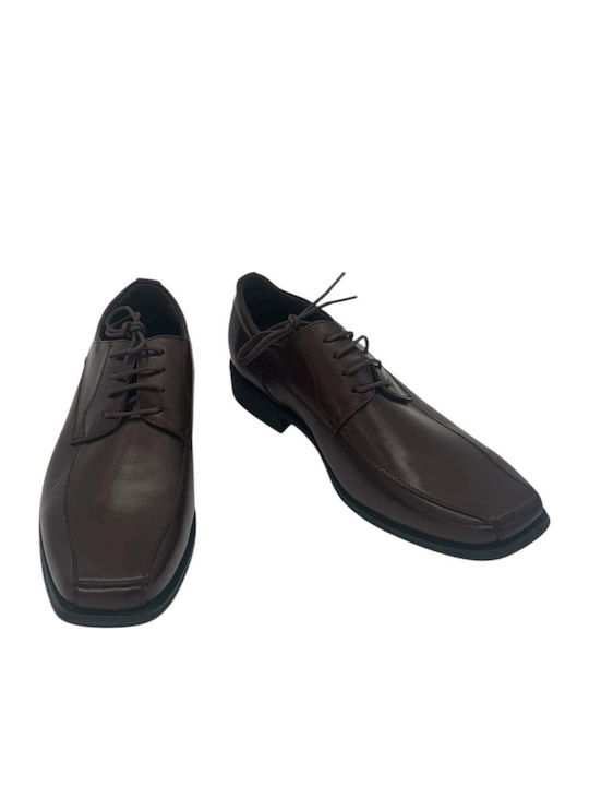 Suede Men's Casual Shoes Brown