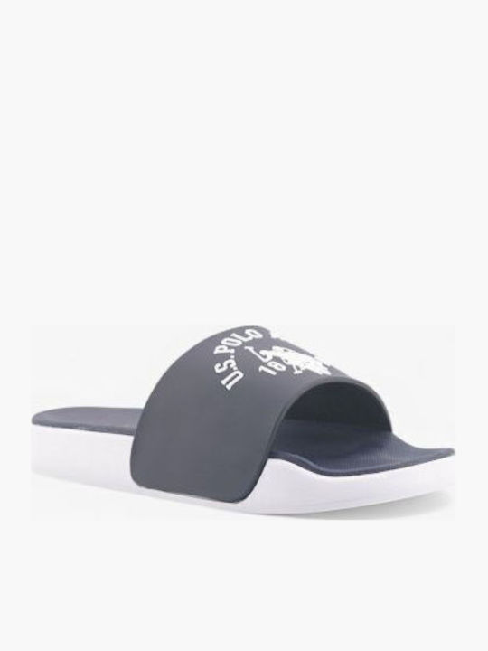 Men's Blue Slides