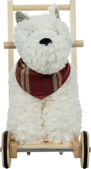 Little Hugs Dog Animal for 12+ Months White