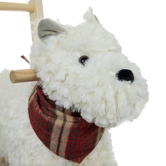 Little Hugs Dog Animal for 12+ Months White