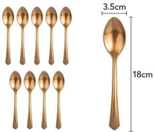 Alista Home Lingurițe Pentru Petreceri 10 Bucăți