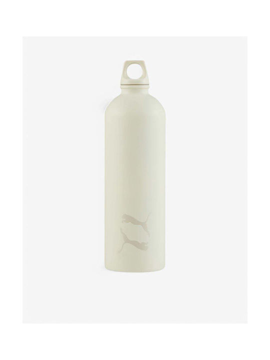 PUMA Αθλητικό Παγούρι Ανοξείδωτο 750ml Λευκό