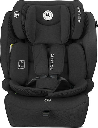 Lorelli Rio Καθισματάκι Αυτοκινήτου i-Size με Isofix Μαύρο 9-36 kg