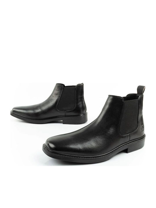 Millerboris Leather Black Chelsea Boots