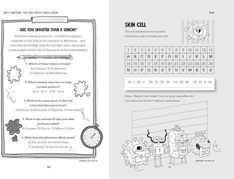 Book From Bestselling Author Kay's Anatomy The Poo-tastic Puzzle Book A Hilarious And Fact-filled Book From The Bestselling Author