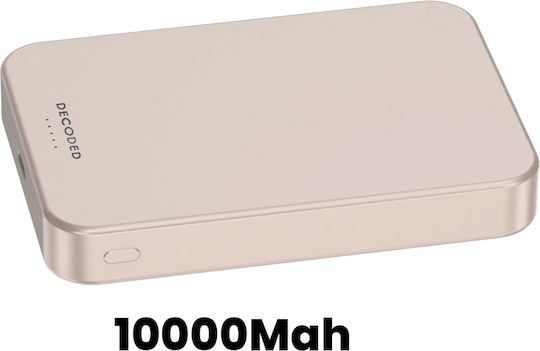 Decoded MagSafe Power Bank 10000mAh 15W mit USB-C Ausgangsanschlüsse Rosa