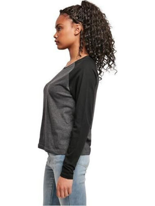 Women's Cotton Long Sleeve Grey Blouse