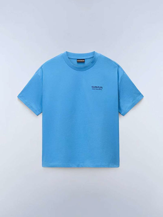 Γυναικείο Oversized T-shirt Light Blue
