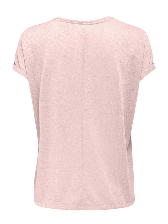 Only Life Women's Blouse Pale Lilac Pink