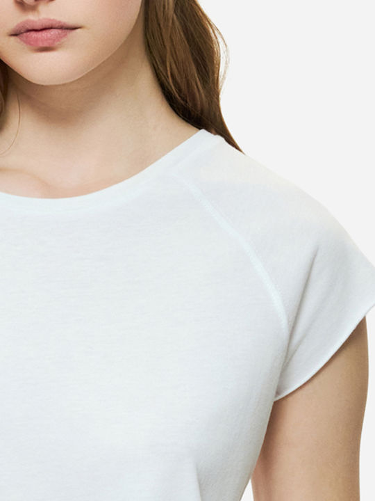 Damen T-Shirt Weiß