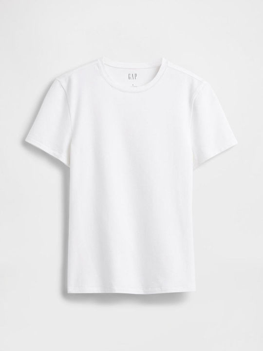 Γυναικείο Crop Top Βαμβακερό Fresh White