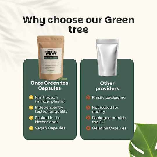 Cupplement Green Tea Extract 500mg 60 κάψουλες