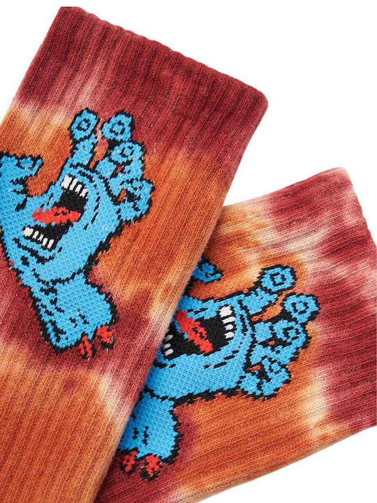 Santa Cruz Screaming Hand Weihnachten Socken Mehrfarbig