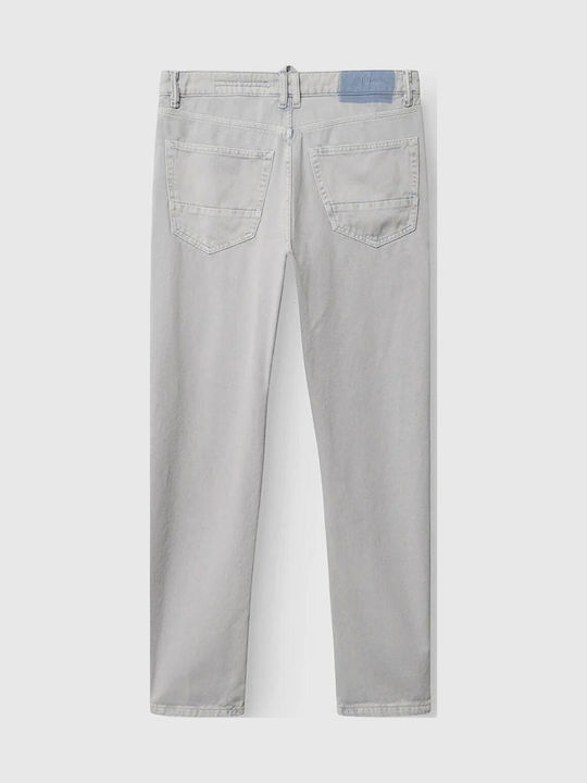 Men's Jeans Pants with Relaxed Tapered Fit Blue