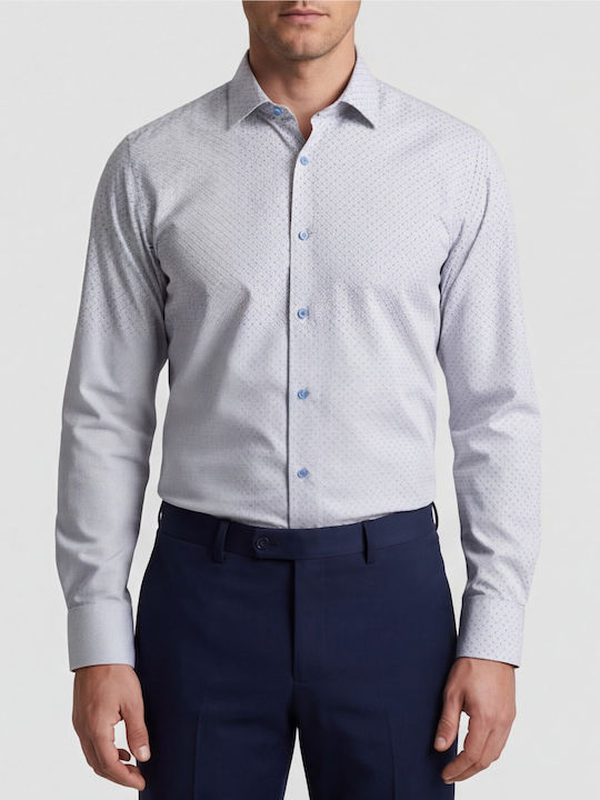 Long Sleeve Shirt In Regular Fit Light Blue