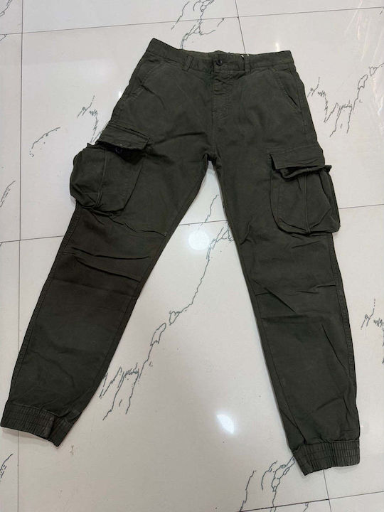 Herrenhosen Cargo Khaki