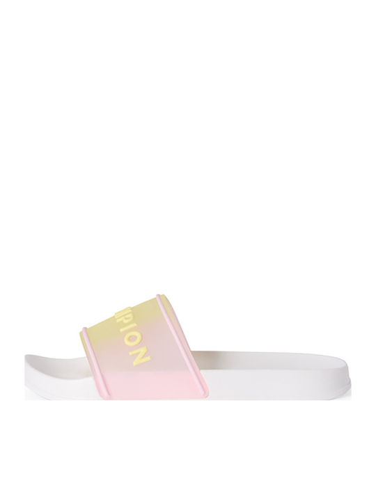 Slides in Rosa Farbe