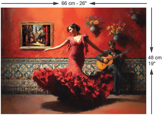 Flamenco Puzzle 2D 1000pcs