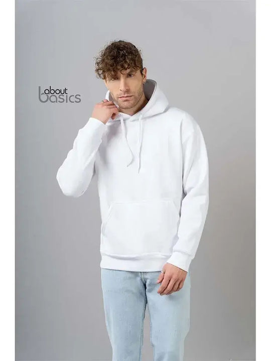 About Basics Ανδρικό Διαφημιστικό T-shirt Κοντομάνικο White