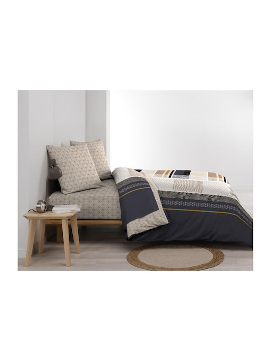 Douceur d'Intérieur Σετ Σεντόνια Μονά 140x190εκ. 4 (4τμχ)