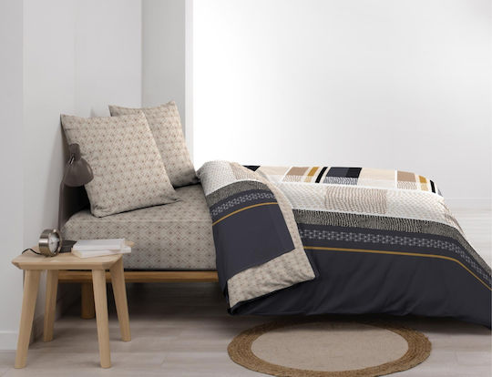 Douceur d'Intérieur Σετ Μονο 4τμχ 140x190εκ. 4 Douceur d'Intérieur Σετ Μονο 4τμχ 140x190εκ. 4