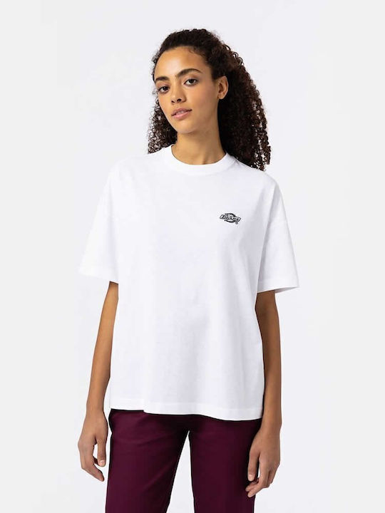 Summerdale Women's Summer Blouse Cotton Short Sleeve White