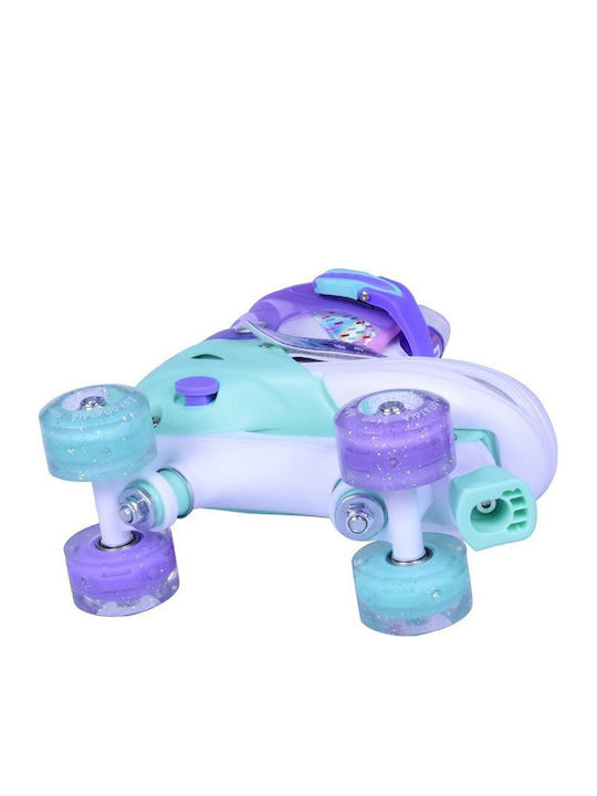 Αθλοπαιδιά Inline Αυξομειούμενα Rollers Τιρκουάζ Παιδικά
