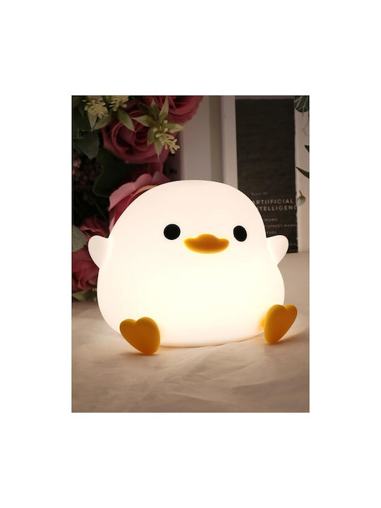 Alista Home Lampă Decorativă de Masă cu LED pentru Copii cu Atingere Albă 12.2x10.5x9.2cm