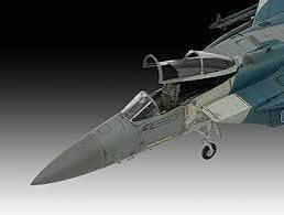 Assembly Model Revell Fighter Boeing F-15c Eagle 200 Pieces