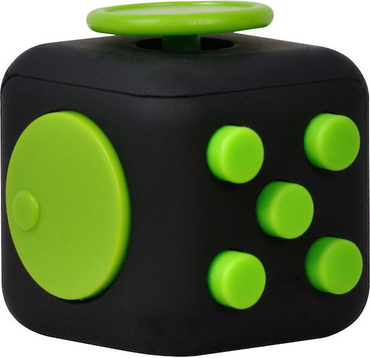 Spacer Fidget Cube Μαύρο