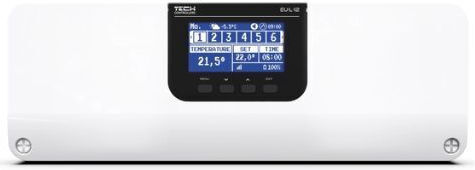 Controller Eu-l-12 Wifi Μπάρα Ελέγχου Ενδοδαπέδιο Σύστημα Θέρμανσης Δροσισμού Tech
