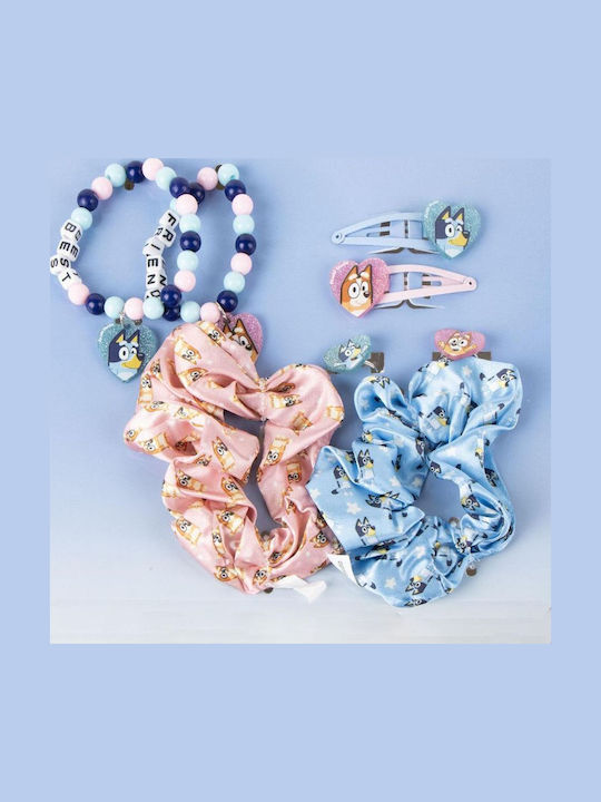 Bluey Kinder Haarspangen Set mit Haarspangen 8 Stück