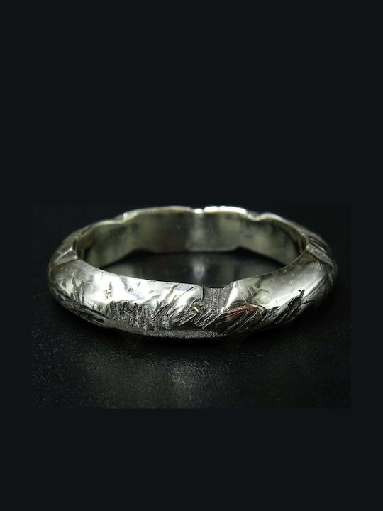 Damenring mit Steinen aus Silber