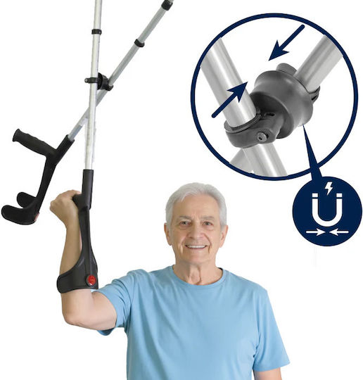 Adjustable Crutch Fall Prevention Support