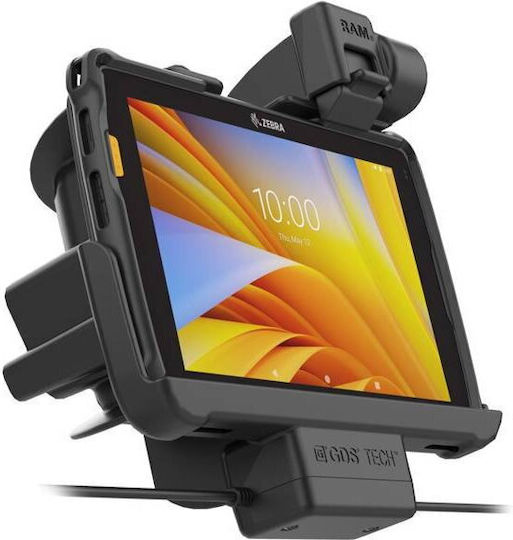 Ram Mounts Ram Tough-dock Power + Dual Usb Lock Zebra Et4x 8" Tablet Multicolor