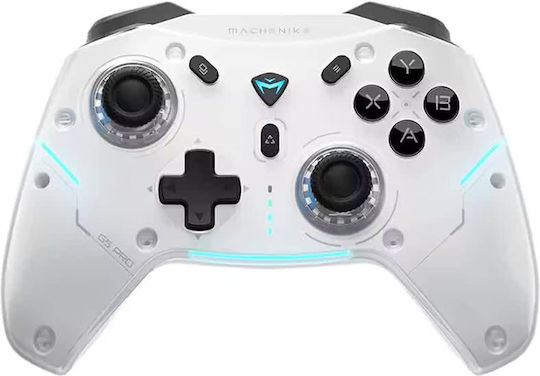 Machenike G5 Pro Max Ασύρματο Gamepad για PC / Switch Λευκό
