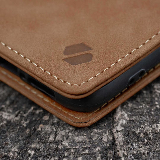 Spacecase Leather Wallet Brown for Redmi Note 15 Pro 5G