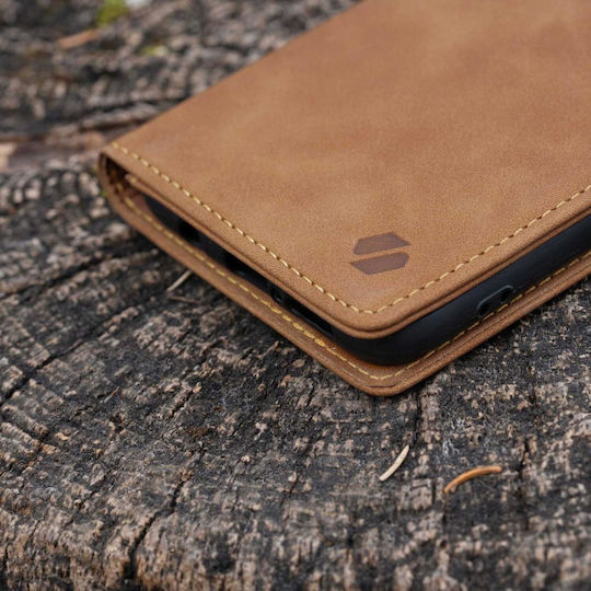 Spacecase Leather Wallet Brown for Redmi Note 15 Pro 5G