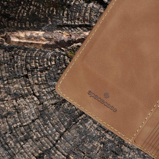 Spacecase Leather Wallet Brown for Redmi Note 15 Pro 5G