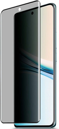 Imak Privacy Full Face Tempered Glass Μαύρο (Redmi Note 15 / Poco M8)