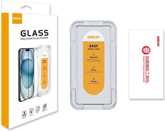 Enkay Vollflächig Gehärtetes Glas (Redmi Note 15 / Poco M8)