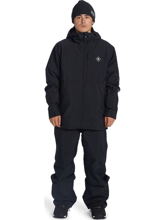 DC Basis Men's Ski & Snowboard Jacket Black ADYTJ03096-KVJ0