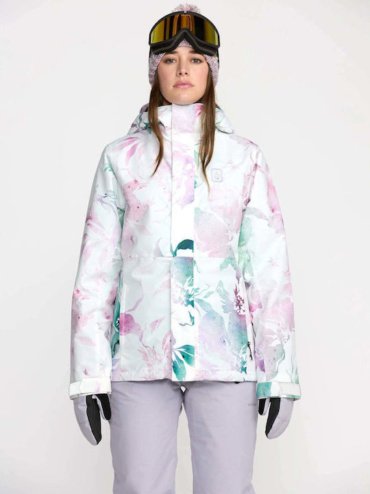 Volcom Bolt Insulated Women's Ski & Snowboard Jacket White H0452609-WHT