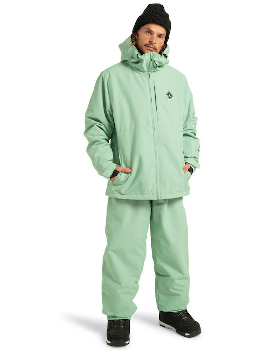 DC Basis Men's Ski & Snowboard Jacket Green ADYTJ03096-GHZ0