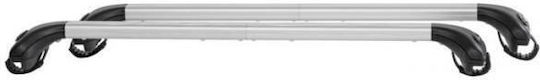 Menabo Folding Aluminum Car Roof Bars Ariete 815-1195 Cm Silver Color Cupra Ateca 5 Doors 2018 Raised High Rails 55 Cm Max 2 Pieces 12050/mb Mp.12050/mb-46