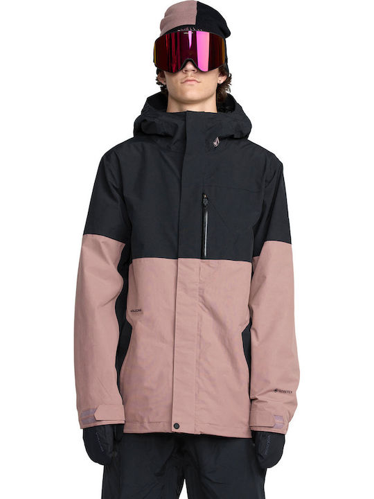 Volcom Insulated G0452602-MVE Ανδρικό Μπουφάν Gore-Tex για Σκι & Snowboard Μωβ